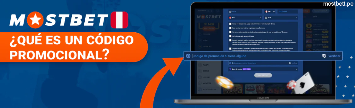 Código de bono Mostbet Perú